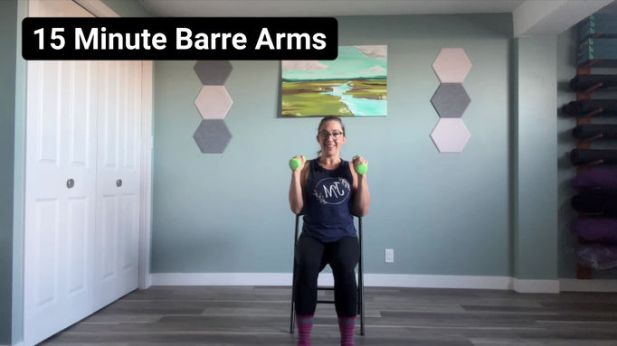 15 Minute Barre Arms